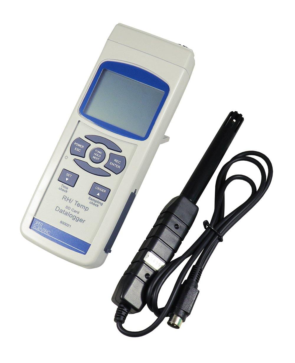 Relative Humidity & Temperature SD Card Logger - Sper Scientific
