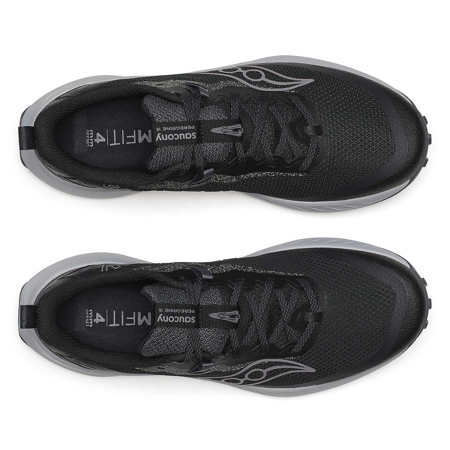 Men's Peregrine 15 - Black and Shadow - SAUCONY