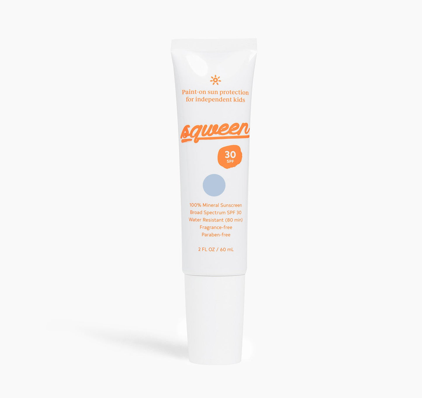 Paint-on sun protection for independent kids - Squeen - The Track and Field Store