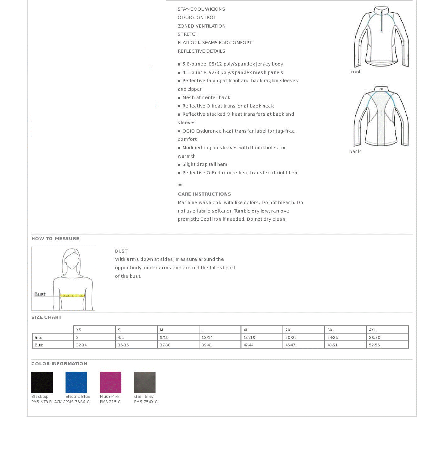 Ladies' OGIO® Nexus 1/4-Zip Pullover - Without Limits Runners Essentials by Without Limits®