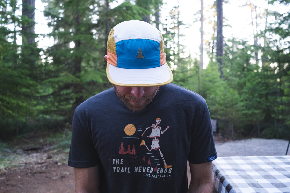 The Trail Never Ends Tee - Territory Run Co. - The Track and Field Store