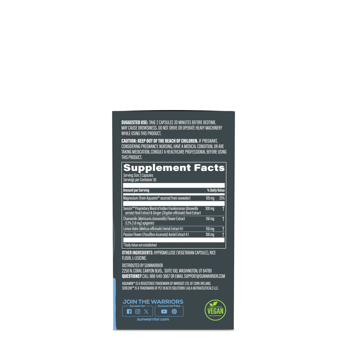 Active Sleep and Restore Capsules - SUNWARRIOR
