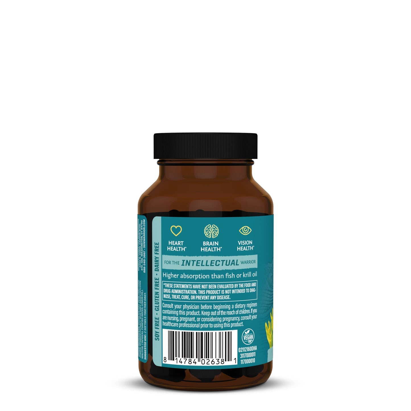Premium Omega-3 | Vegan DHA & EPA - SUNWARRIOR