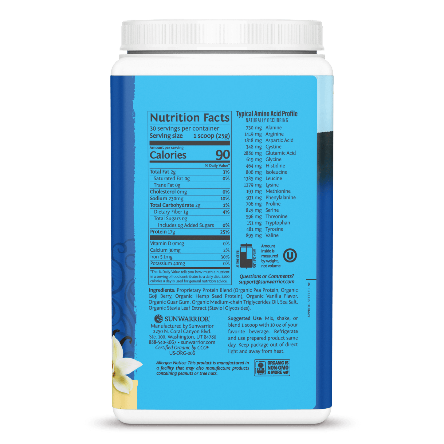 Warrior Blend Organic - SUNWARRIOR Sunwarrior