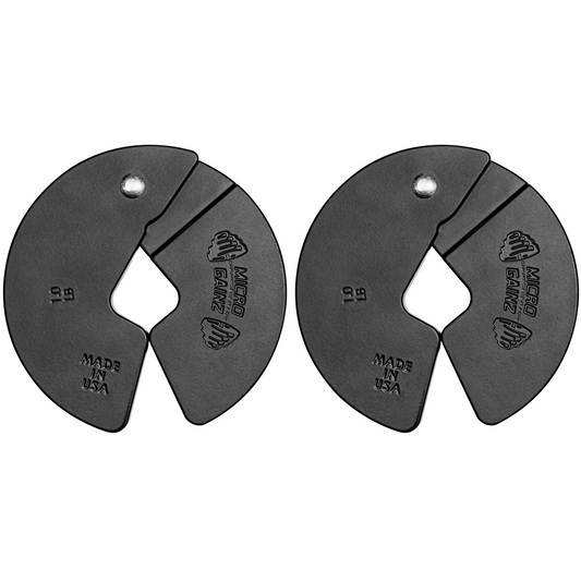 Micro Gainz 1LB Dumbbell Fractional Weight Plates - The Track and Field Store