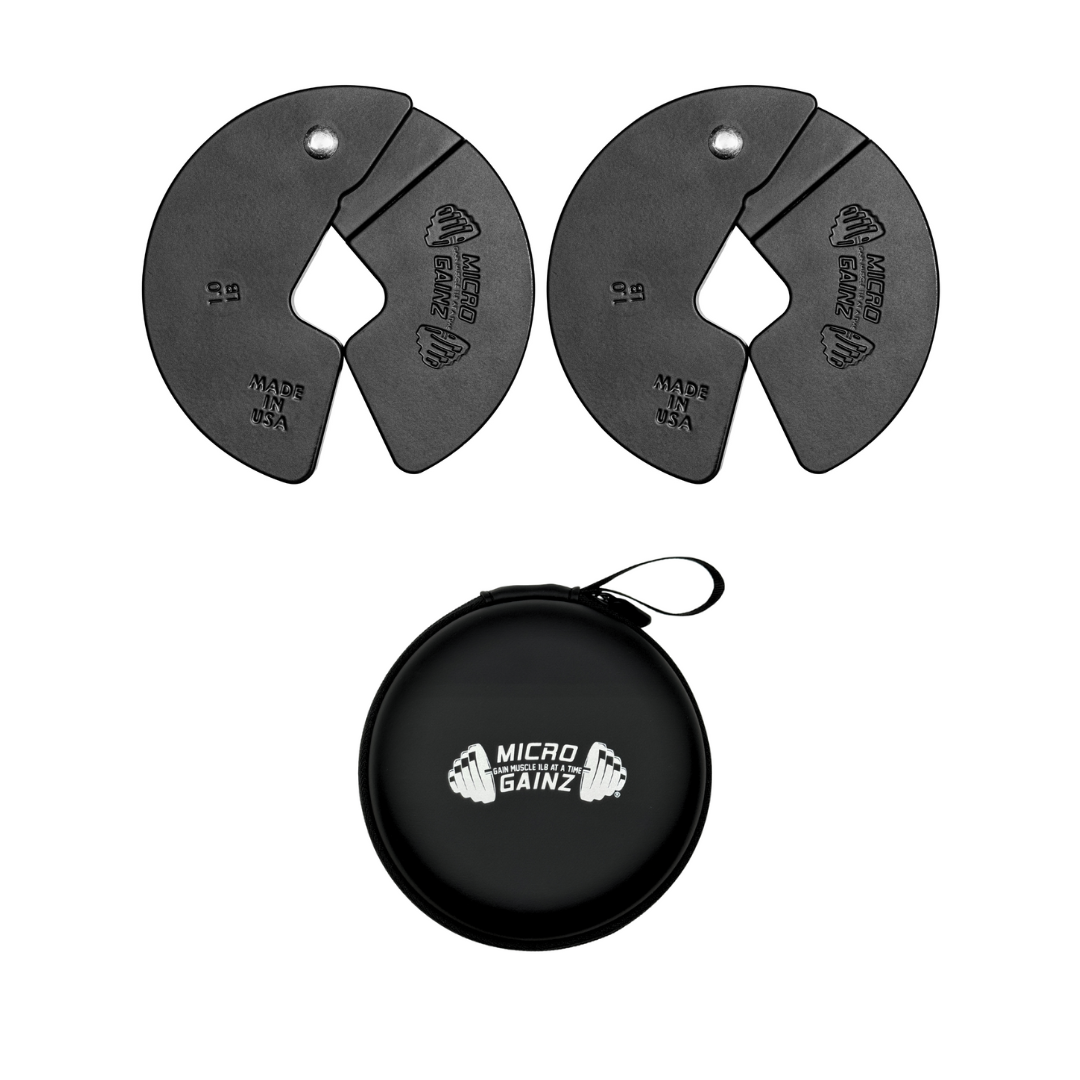 Micro Gainz 1LB Dumbbell Fractional Weight Plates - The Track and Field Store