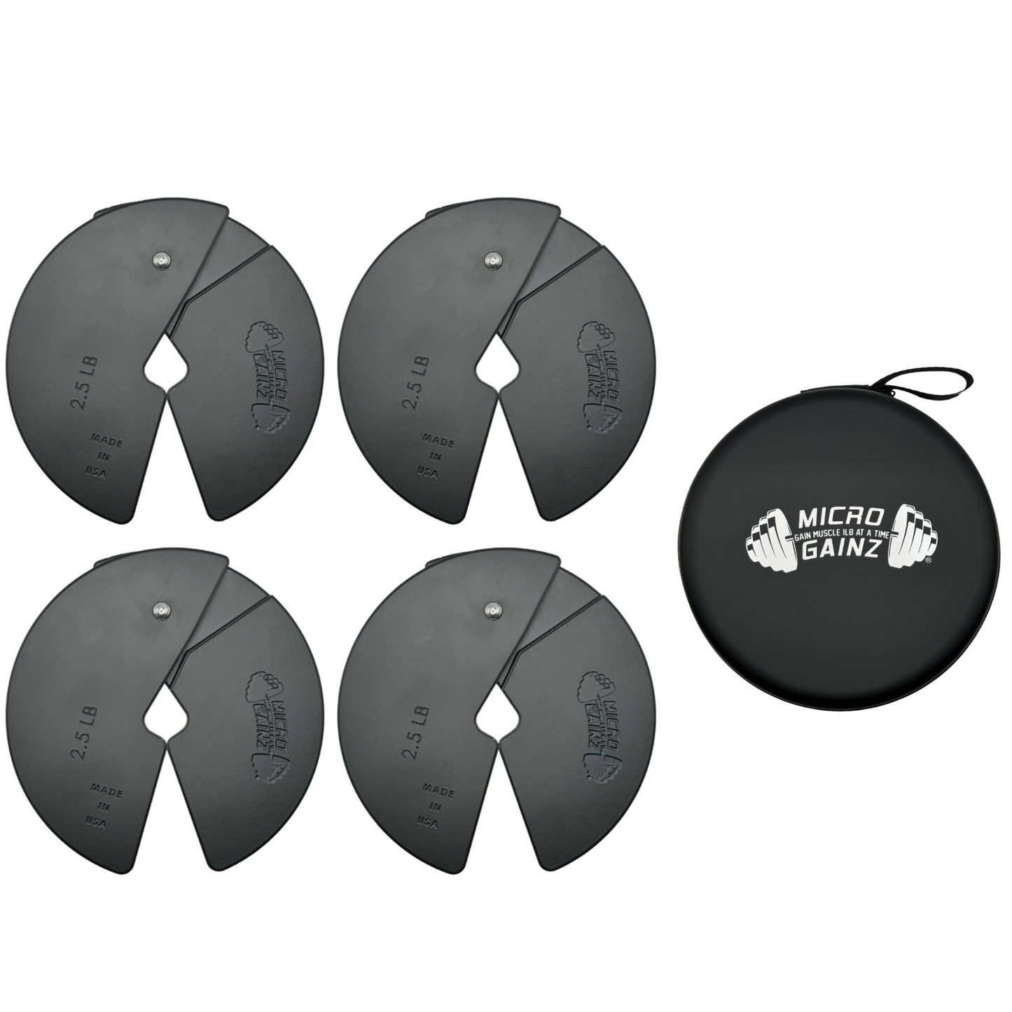 Micro Gainz 2.5LB Dumbbell Fractional Weight Plates - The Track and Field Store