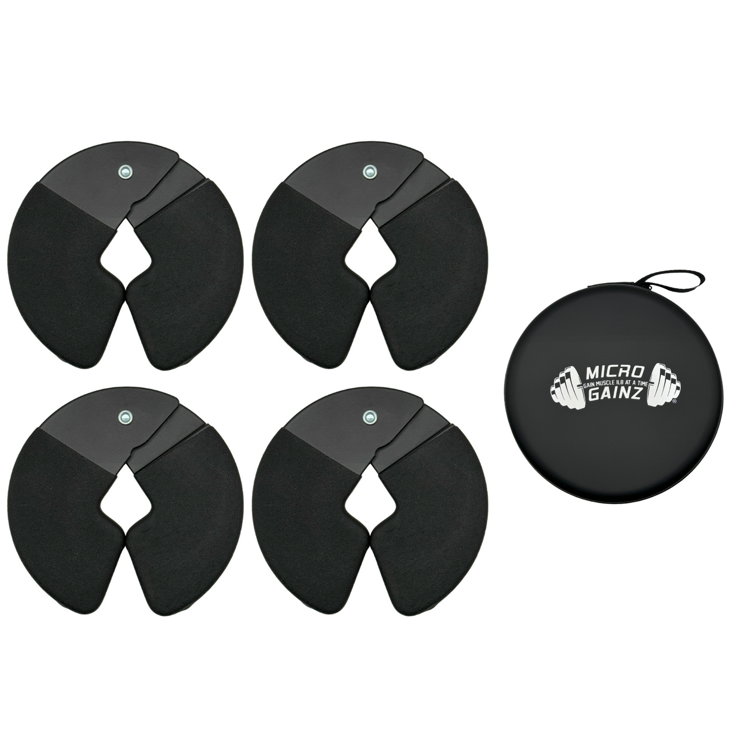 Micro Gainz PVC Dip Coated 1.25LB Dumbbell Fractional Weight Plates - The Track and Field Store