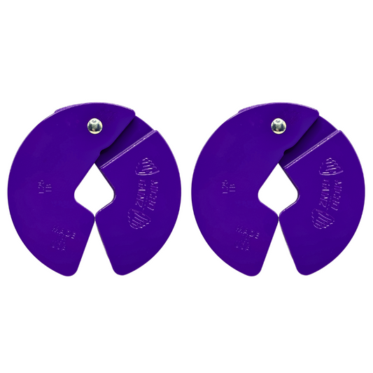 Micro Gainz Purple 1.25LB Dumbbell Fractional Weight Plates - The Track and Field Store