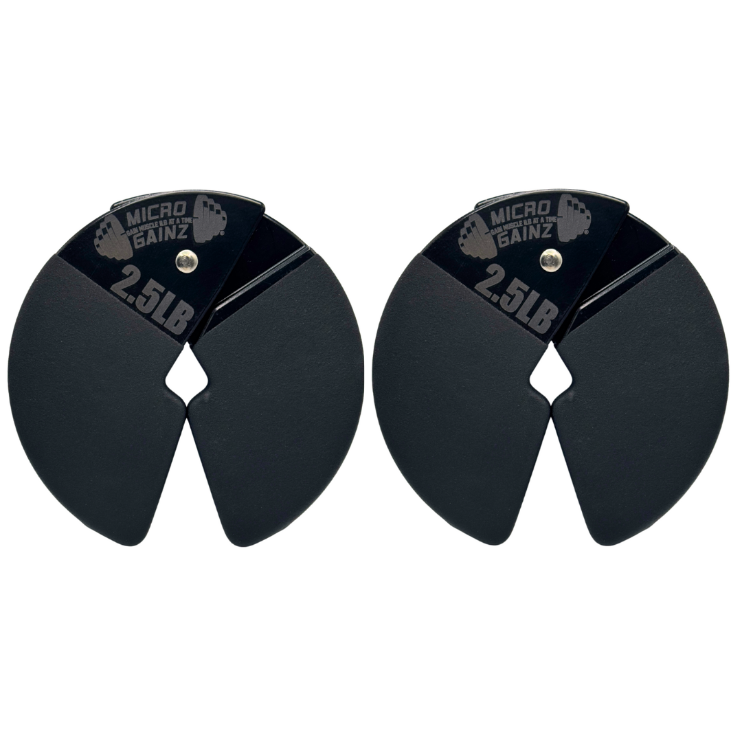 Micro Gainz PVC Dip Coated 2.5LB Dumbbell Fractional Weight Plates - The Track and Field Store
