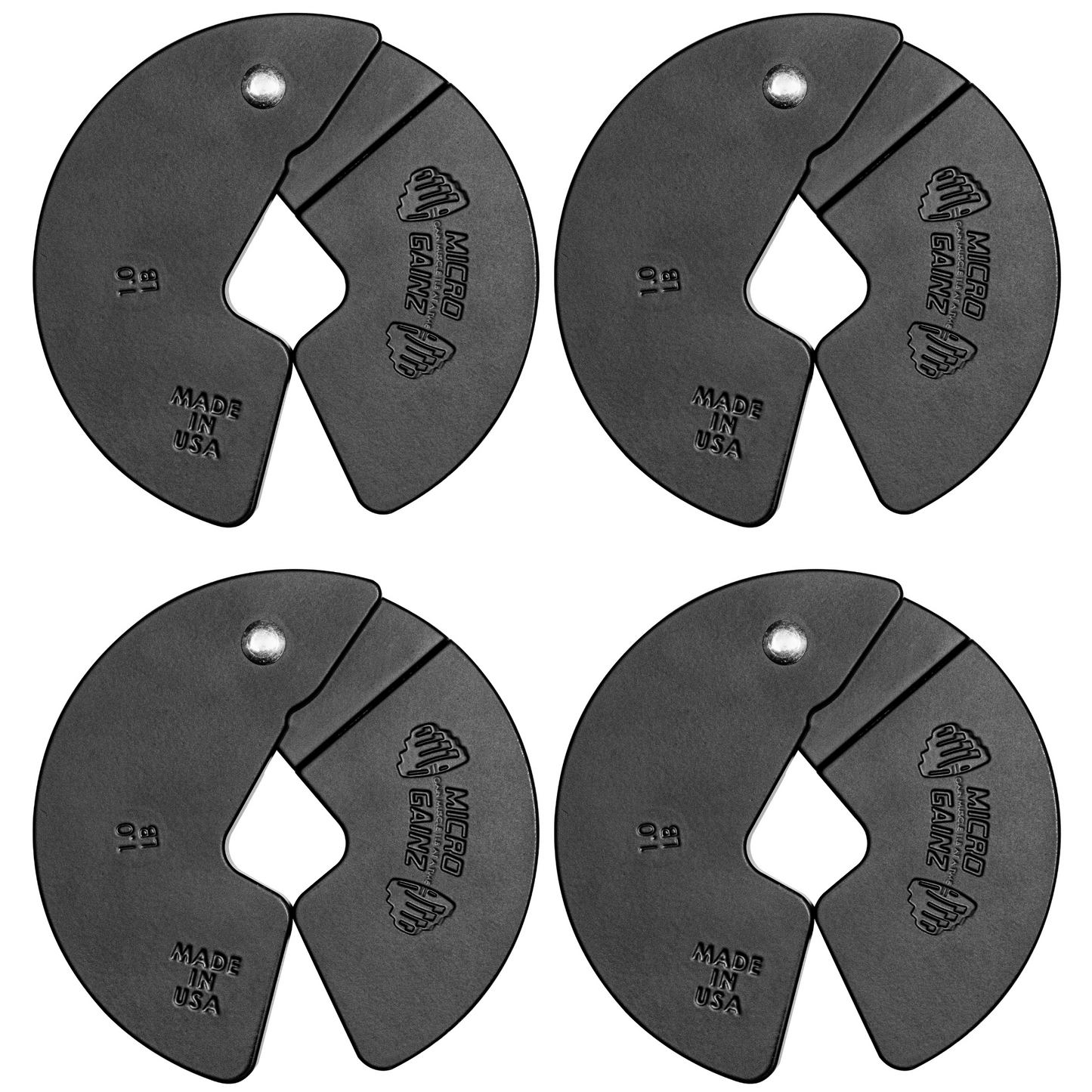 Micro Gainz 1LB Dumbbell Fractional Weight Plates - The Track and Field Store
