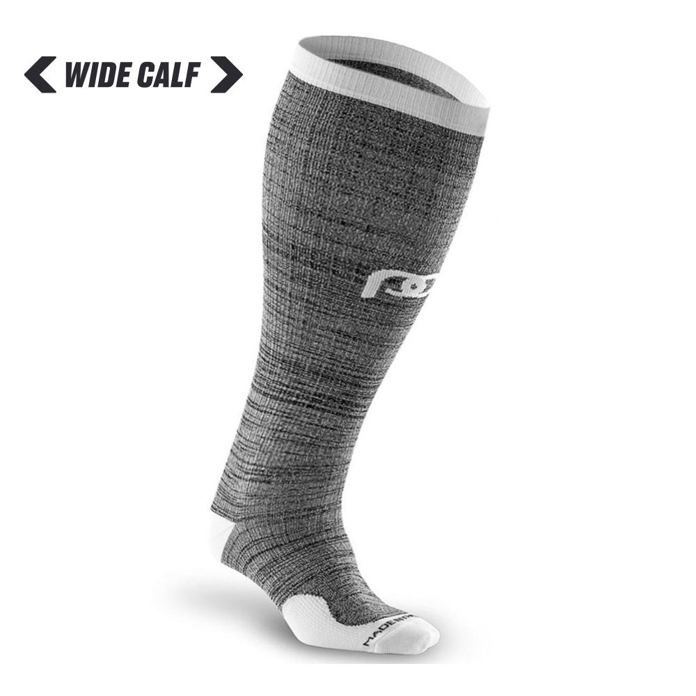 Marathon Wide-Calf, Heather Slate - ProCompression - The Track and Field Store