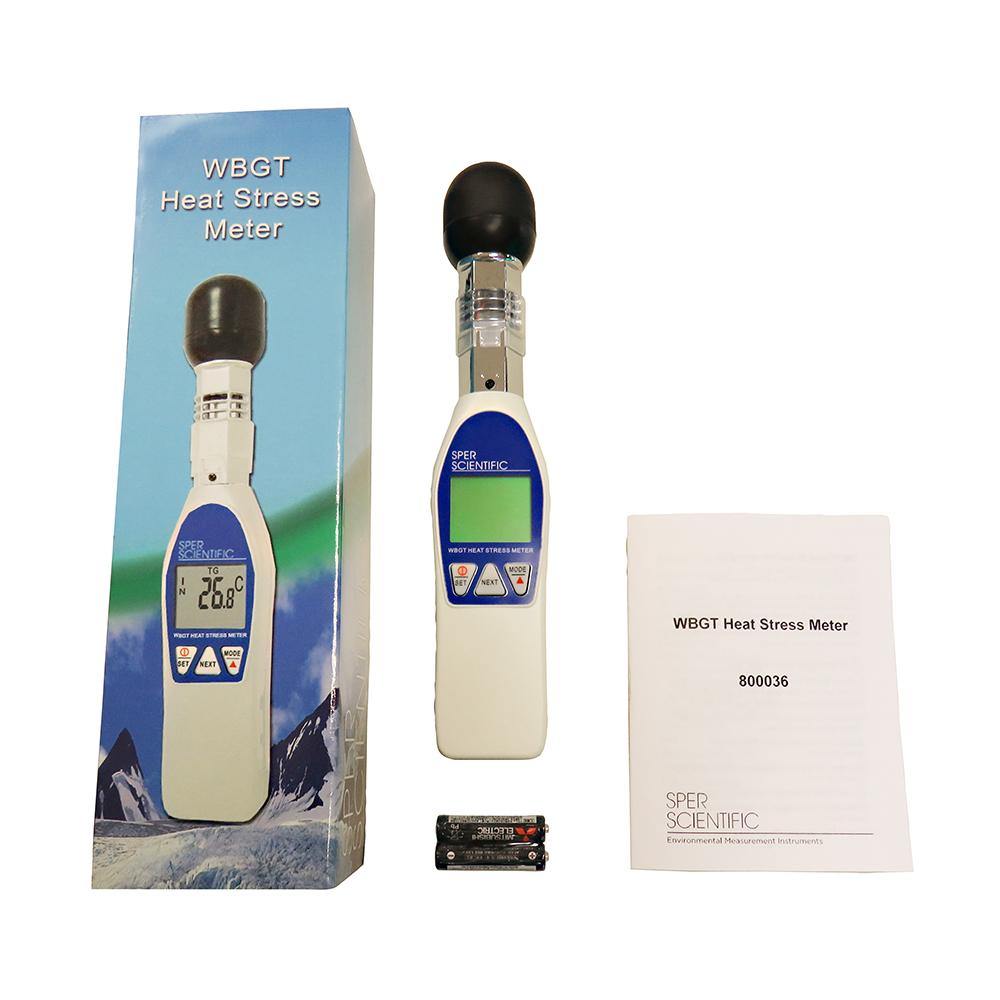 Wet Bulb Globe Heat Stress Meter - Sper Scientific