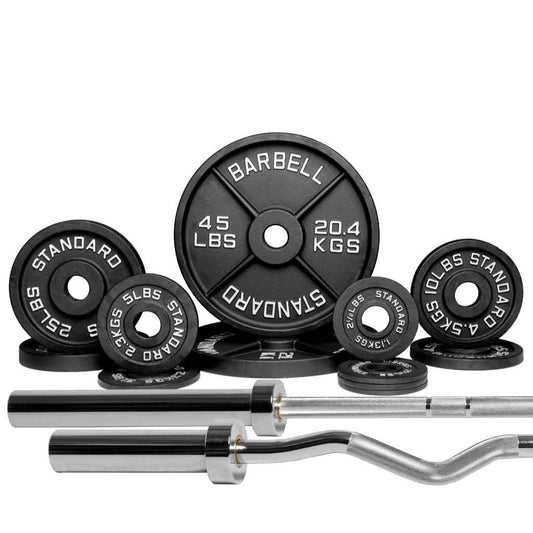 Barbell 1000 Compact Barbell Weight Sets - Barbell Standard