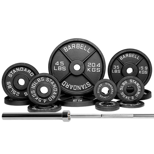 Barbell 2000 Power Barbell Weight Sets - Barbell Standard