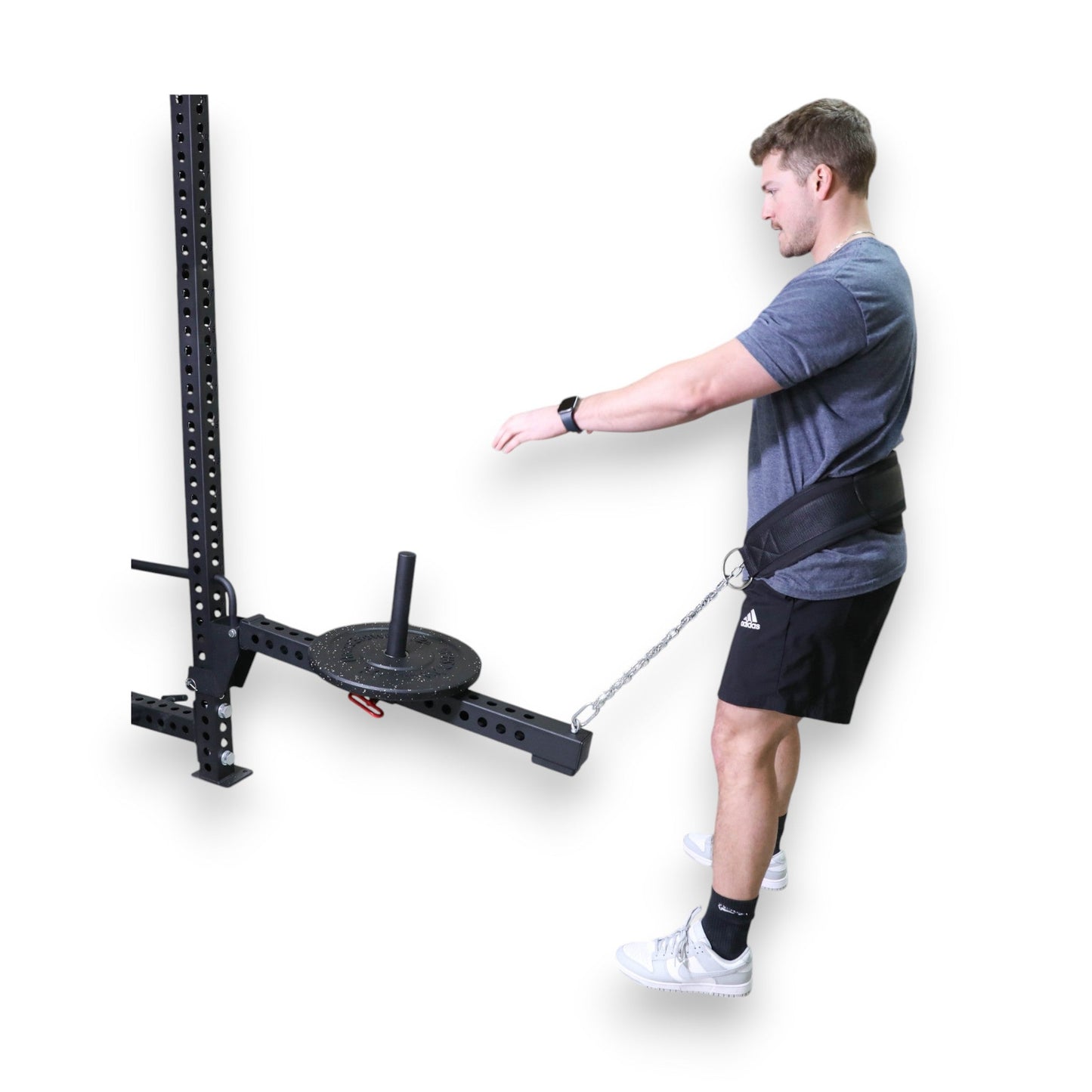 Rack Mounted Belt Squat - Homegrown Lifting - The Track and Field Store