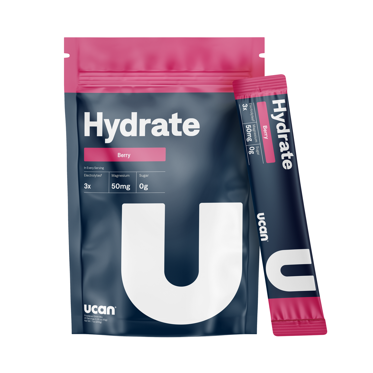 Berry Hydrate Electrolyte Packets - UCAN - The Track and Field Store