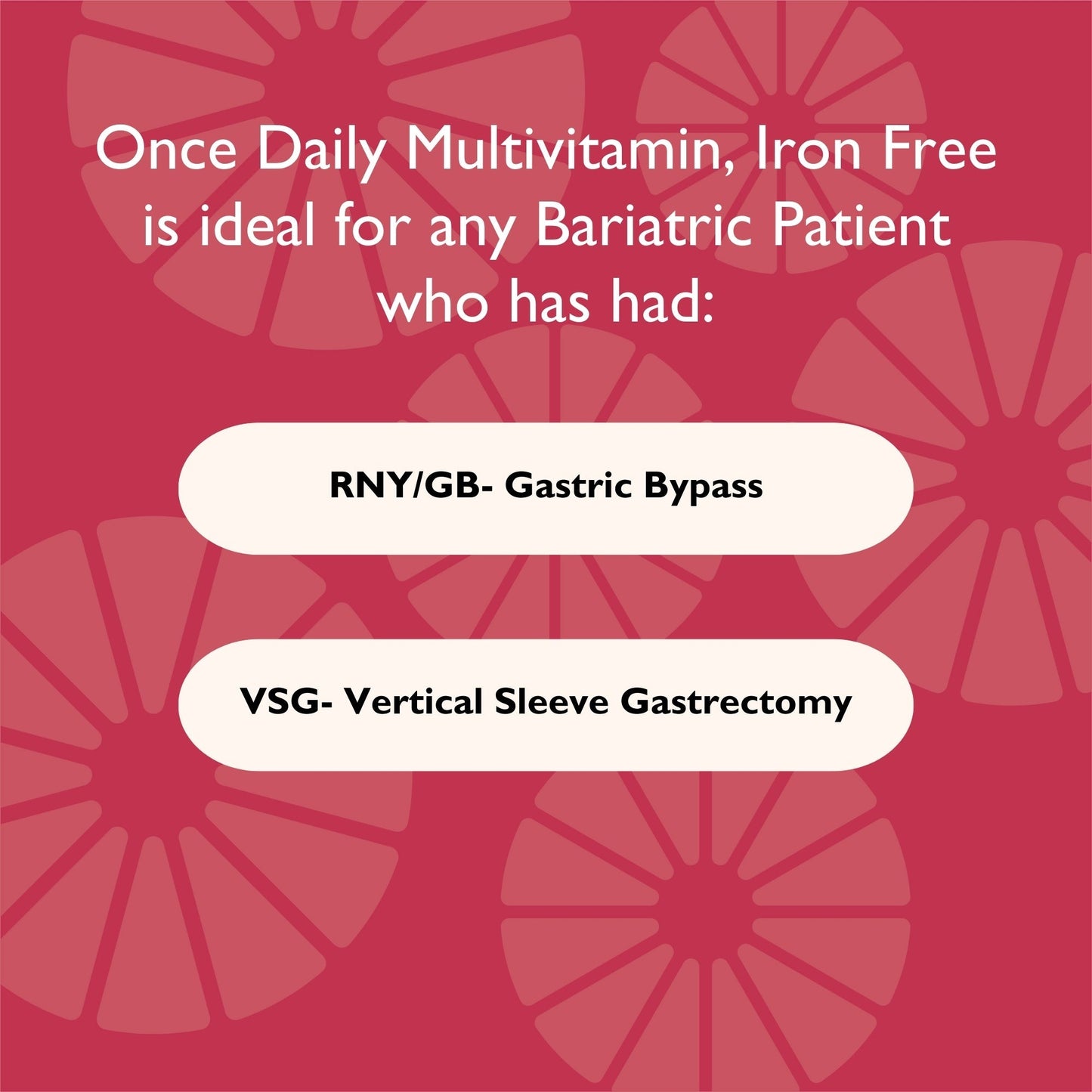 CelebrateONE Bariatric One A Day Multivitamin Capsules, Iron Free - Celebrate Vitamins Celebrate Vitamins