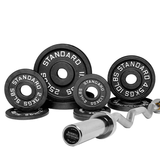 EZ Curl Bar Weight Sets - Barbell Standard