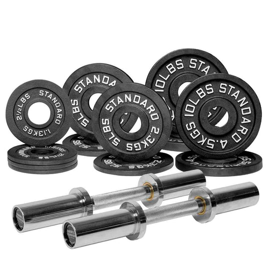Loadable Dumbbell Bar Weight Sets - Barbell Standard