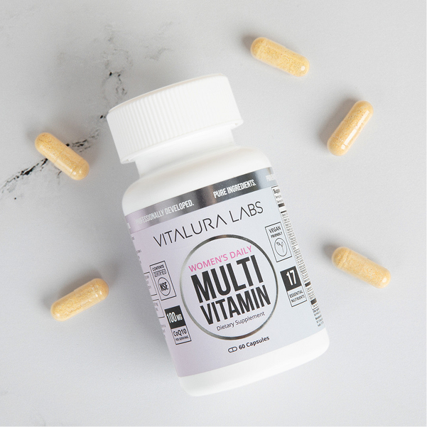 Women's Daily Multivitamin - Vitalura Labs - The Track and Field Store