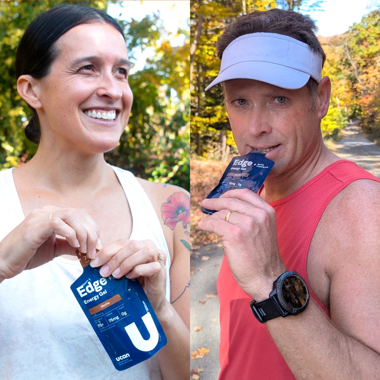 Mocha Edge + Caffeine - UCAN - The Track and Field Store