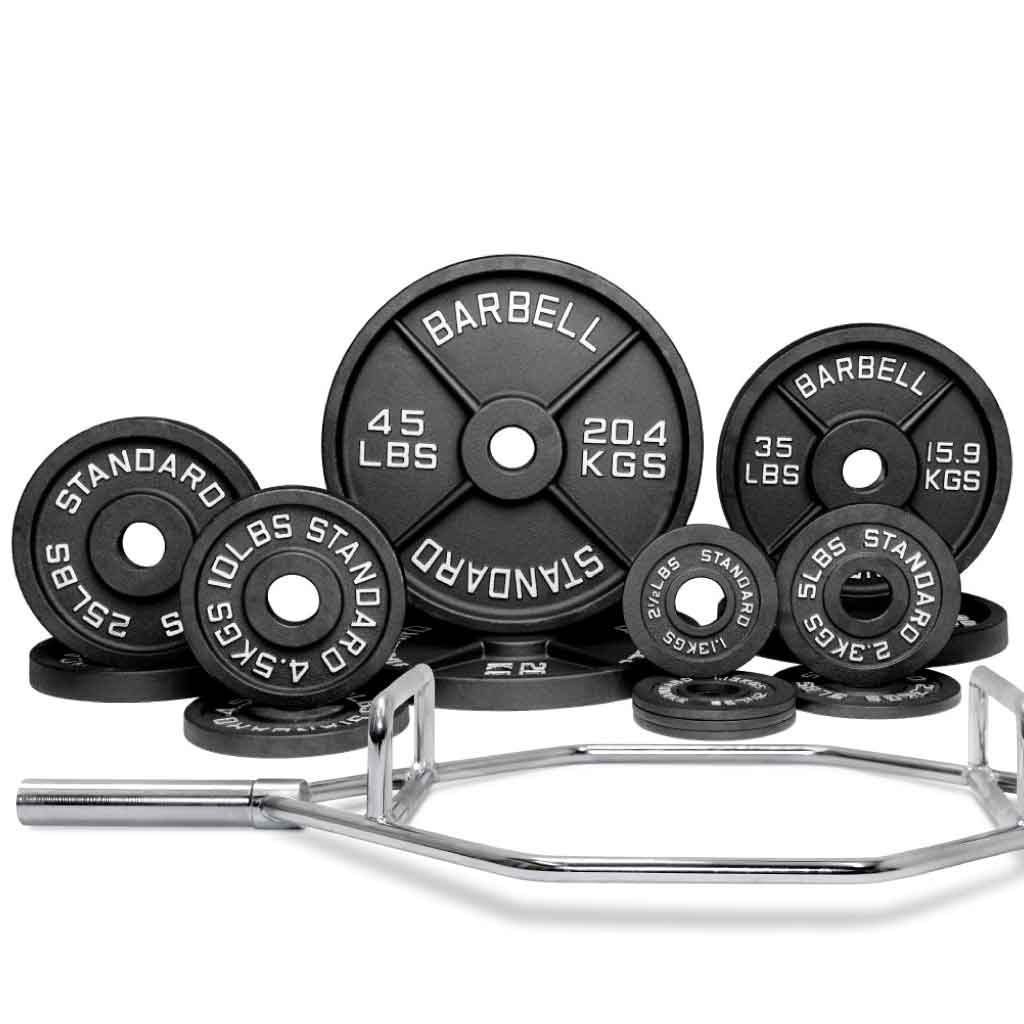 Hex Bar Weight Sets - Barbell Standard