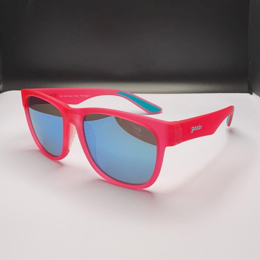 "Do You Even Pistol, Flamingo?” BFG Polarized Sunglasses - goodr