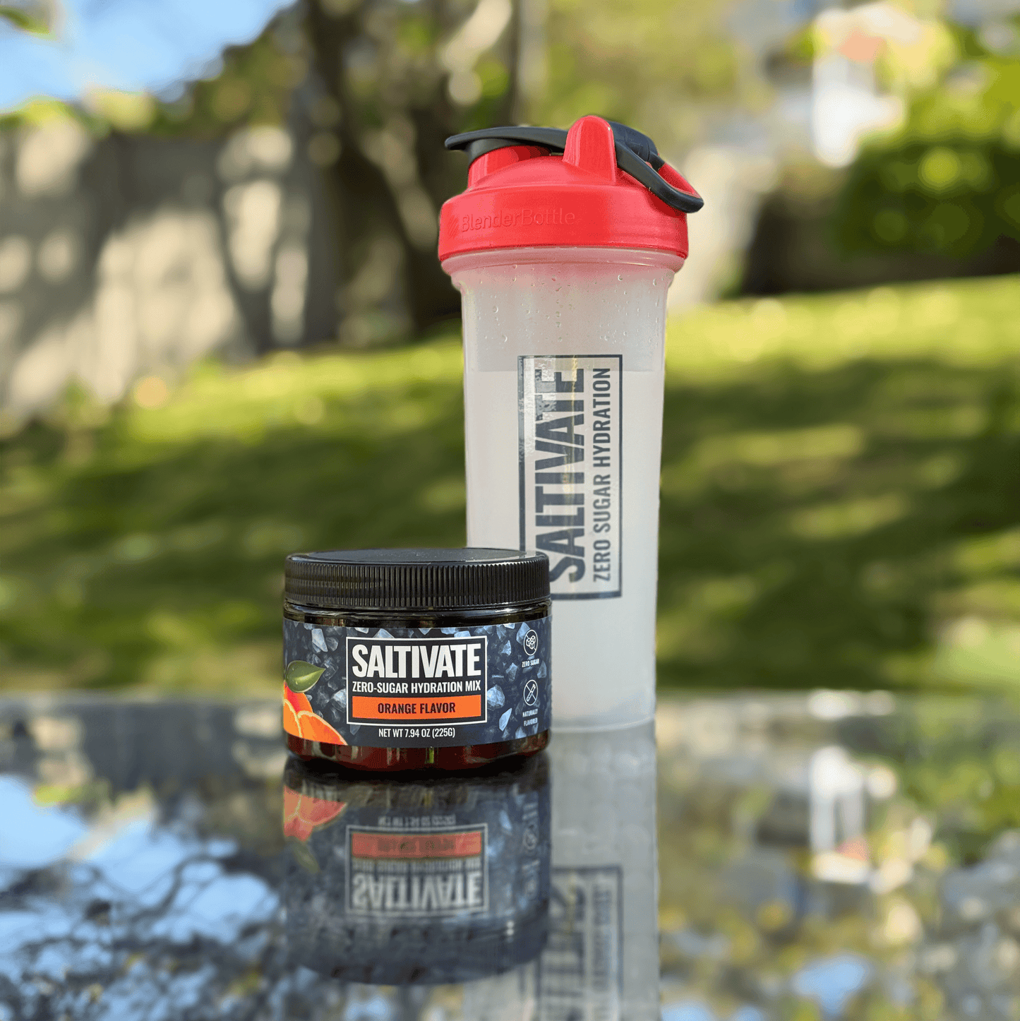 Electrolytes Bulk Jar - Orange Flavor Saltivate