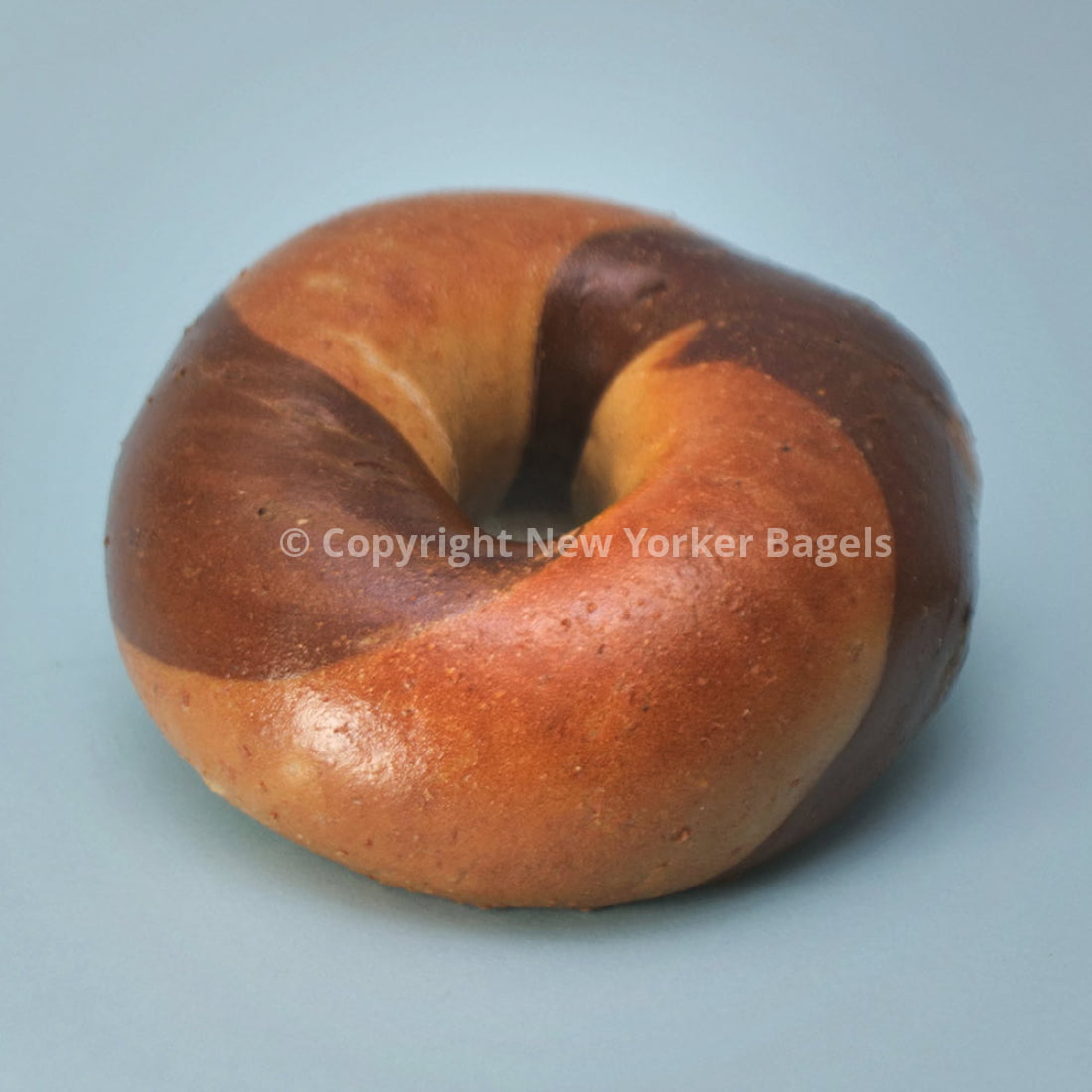 Marble Rye Bagels