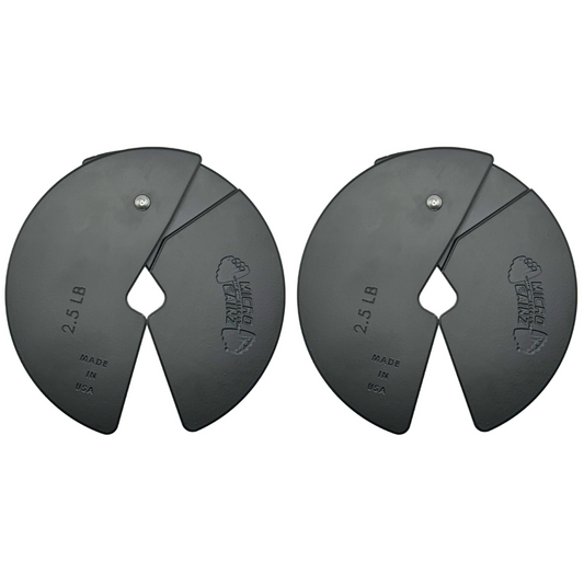 Micro Gainz 2.5LB Dumbbell Fractional Weight Plates - The Track and Field Store