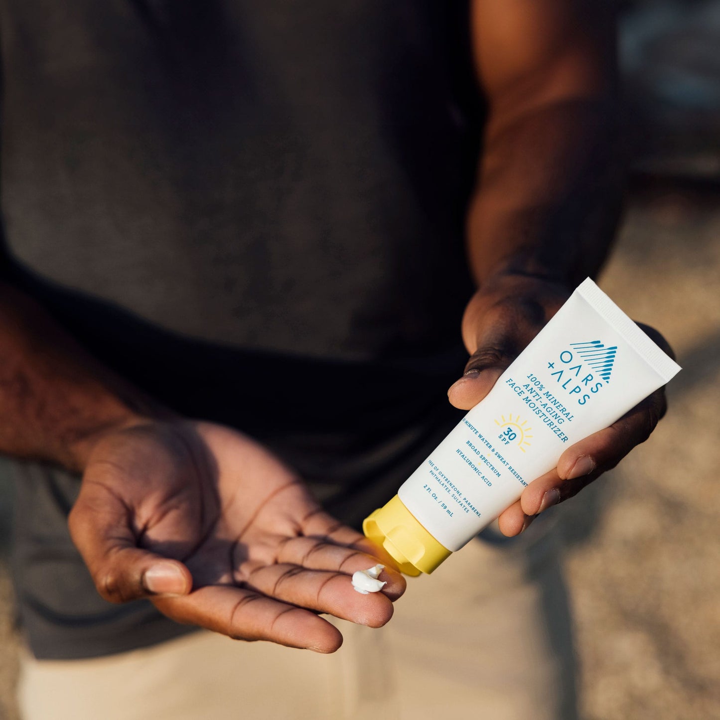 100% Mineral Anti-Aging Face Moisturizer with SPF 30 - Oars + Alps - The Track and Field Store