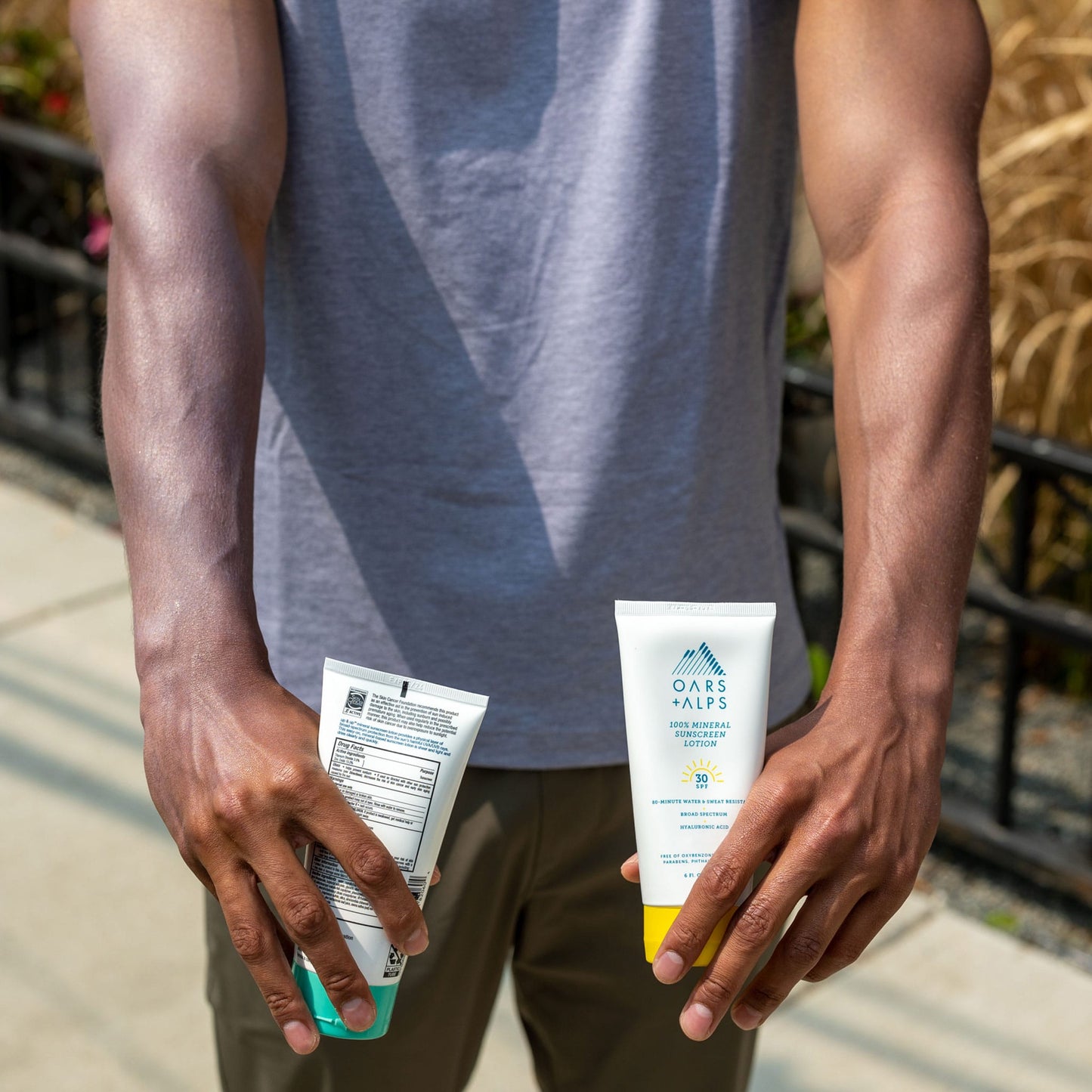 100% Mineral Sunscreen Lotion with SPF 30 - Oars + Alps - The Track and Field Store