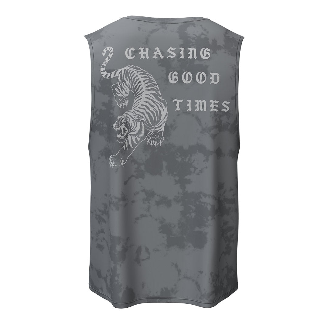 Men's Muscle Tee- Smoked Pearl - RNNR - The Track and Field Store