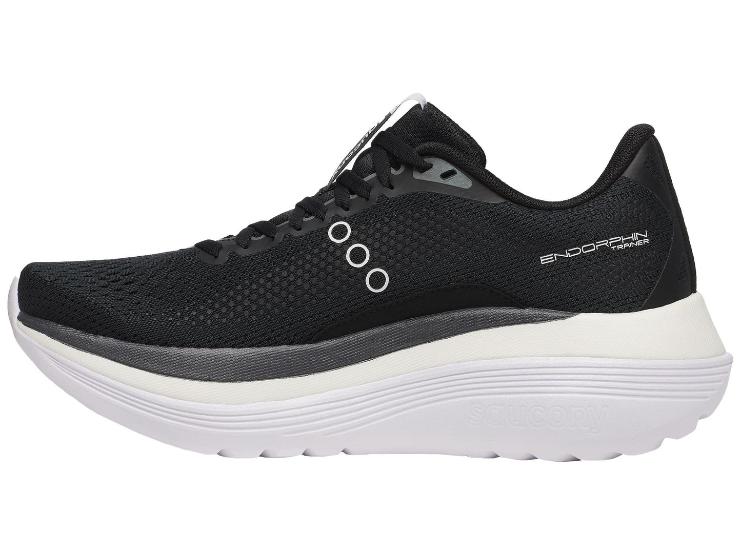 Women's Endorphin Trainer - Black and White - SAUCONY - The Track and Field Store