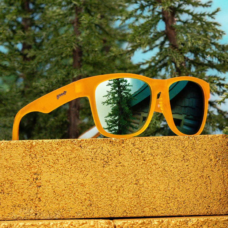 "Gold Digging With Sasquatch” BFG Premium Sunglasses - goodr Rare Air Discs