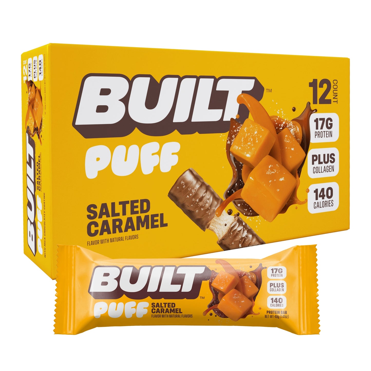 Salted Caramel Puff - BUILT BUILT