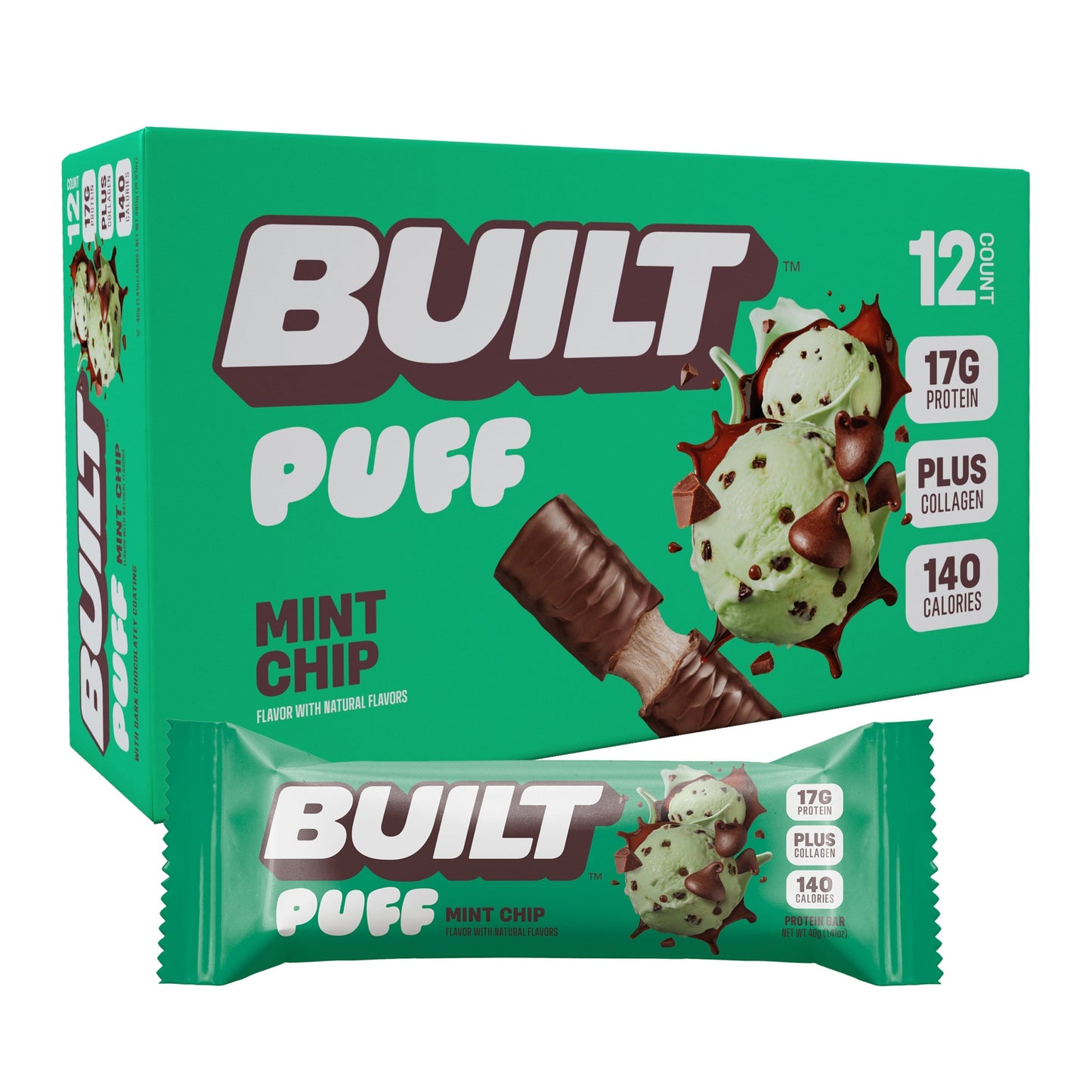 Mint Chip Puff - BUILT BUILT
