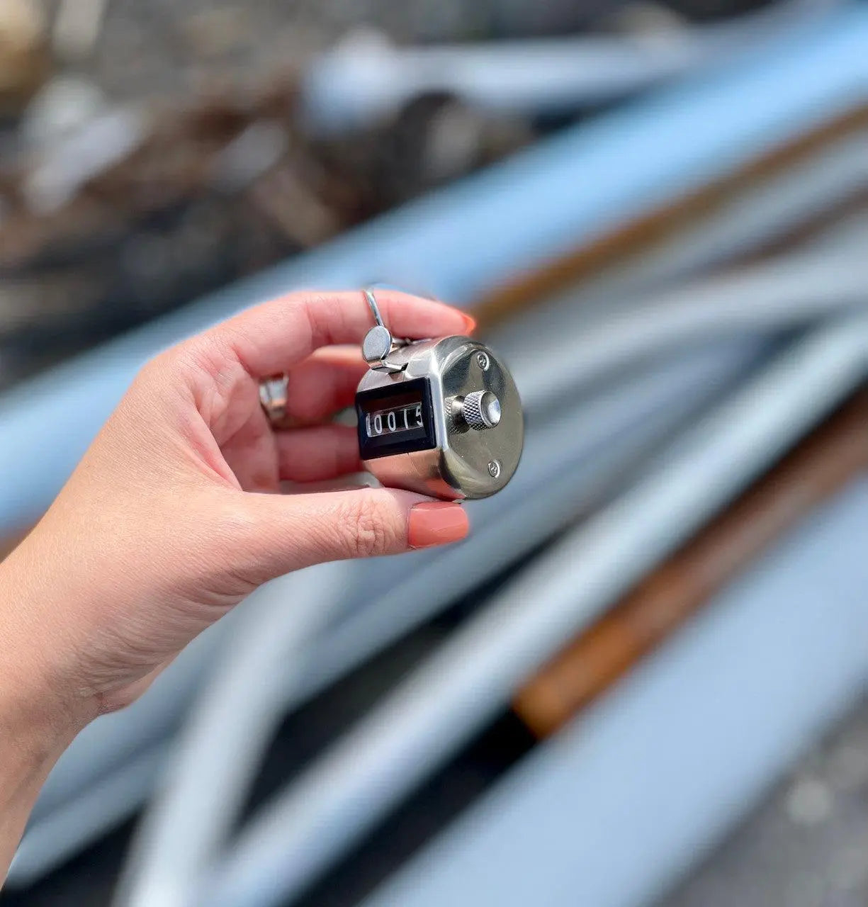Stainless Steel Hand Tally Counter (H-102) - Elite Jumps