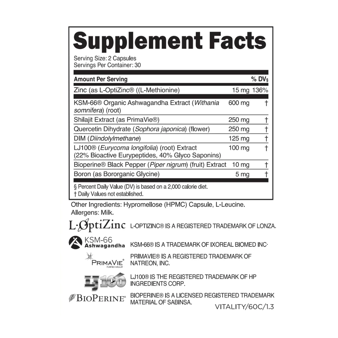 Transparent Labs Vitality