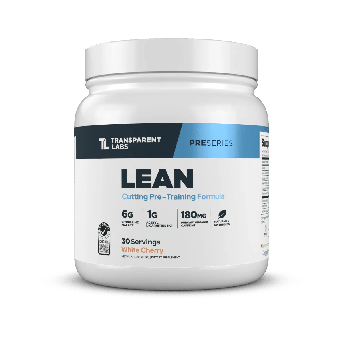 Transparent Labs Lean Pre-Workout