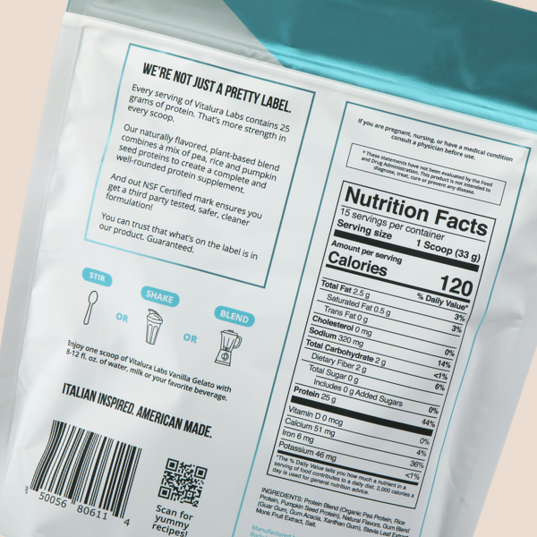 Plant Based Protein - Vitalura Labs - The Track and Field Store