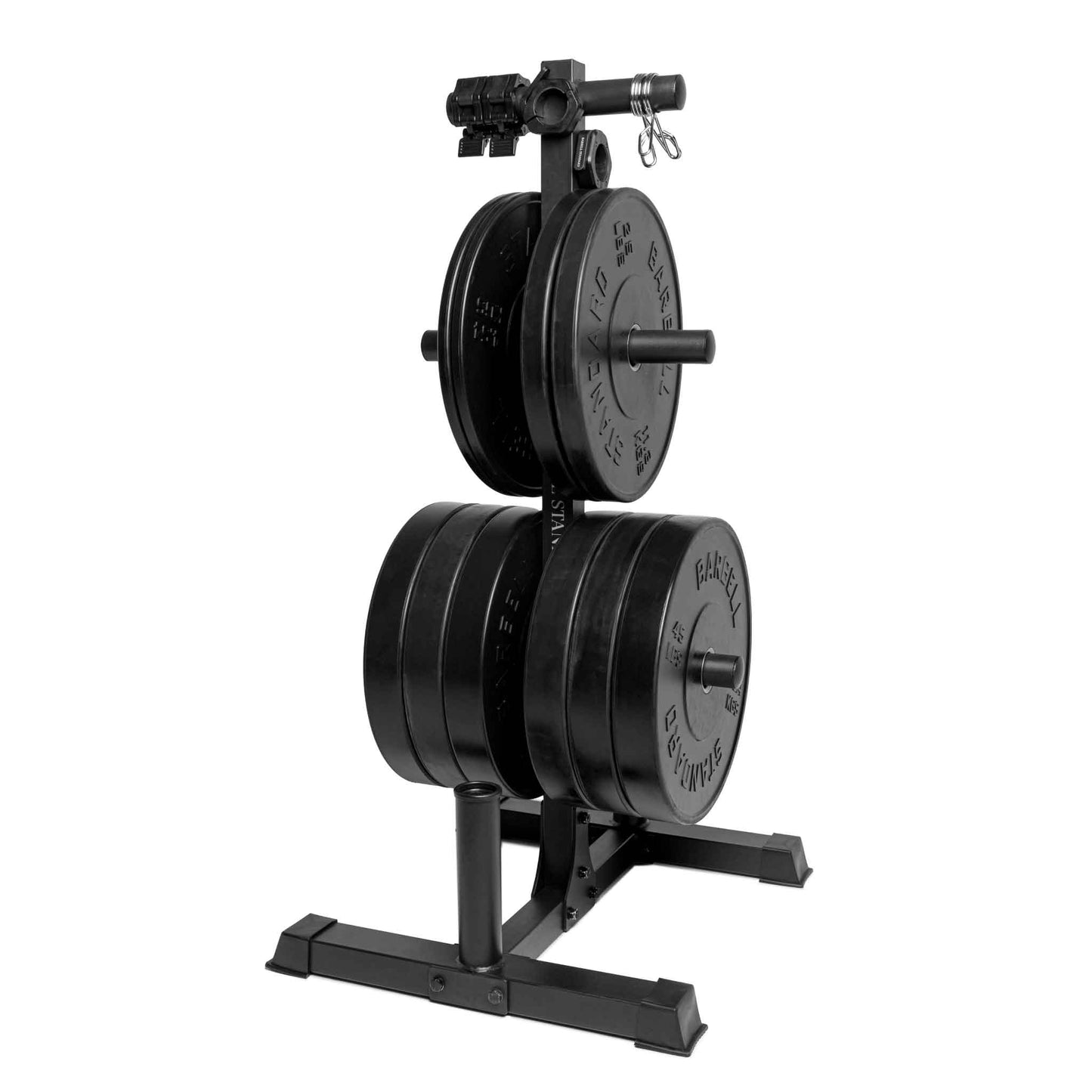 Weight Tree - Olympic Barbell and Weight Rack - Barbell Standard