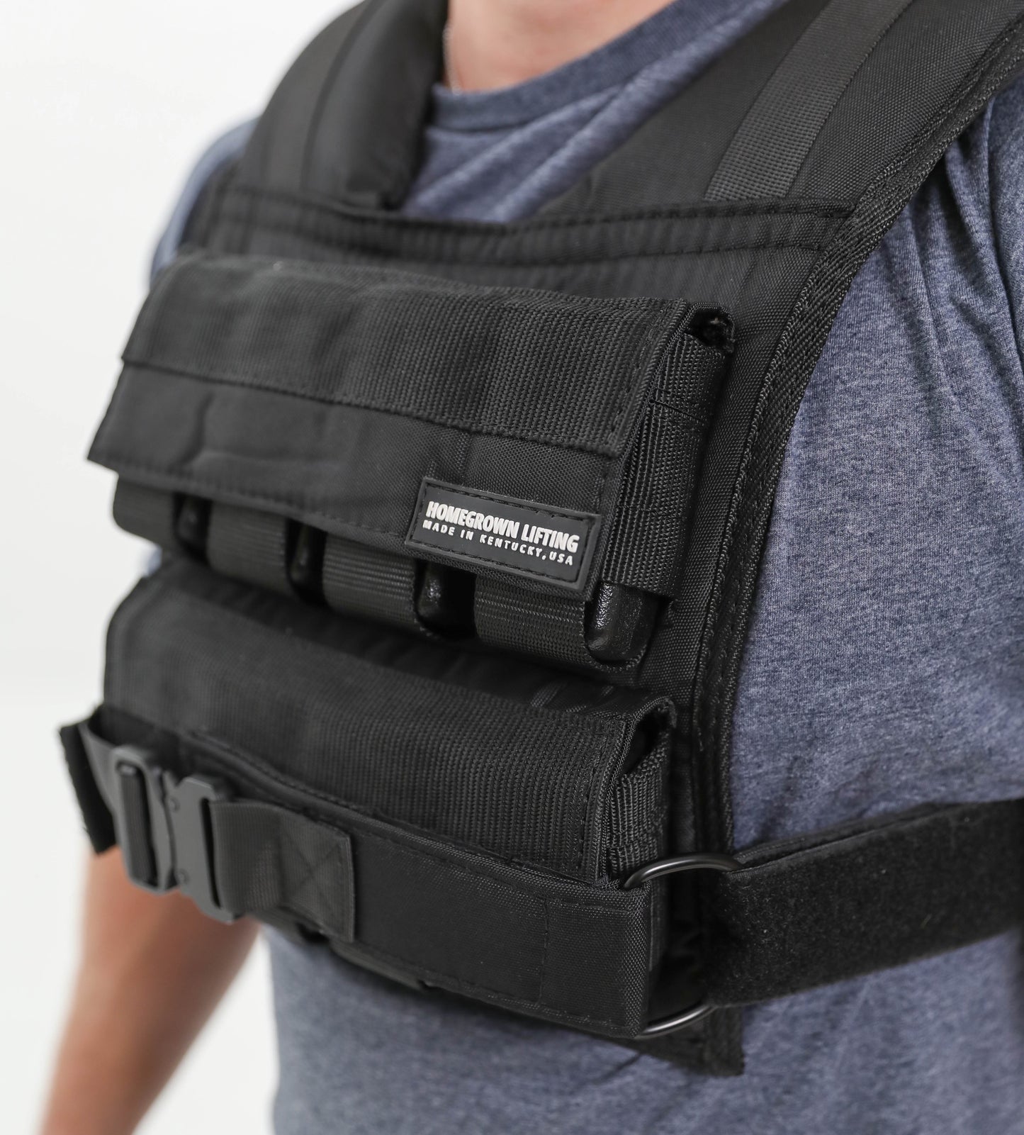 HGL Weighted Vest - Homegrown Lifting - The Track and Field Store