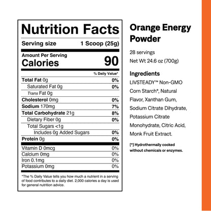 Tropical Orange Energy Bag - UCAN - The Track and Field Store