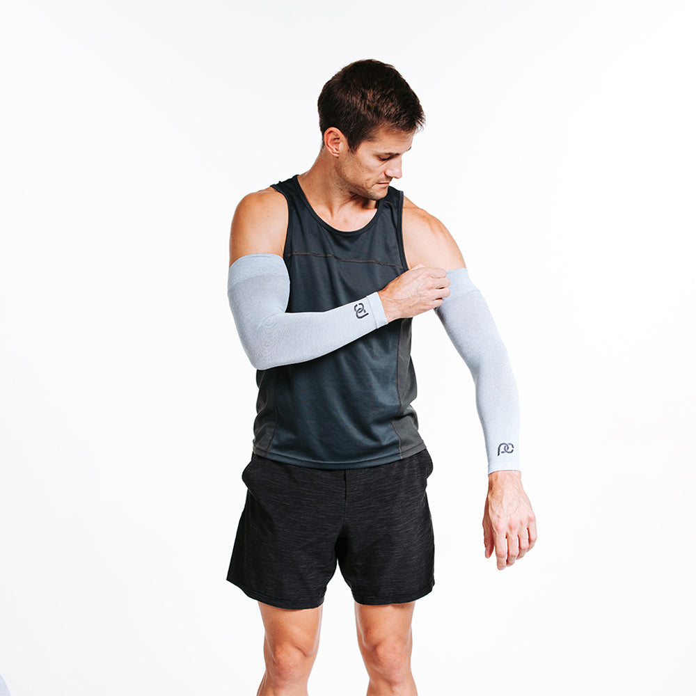 Arm Sleeves, Heather Grey - ProCompression