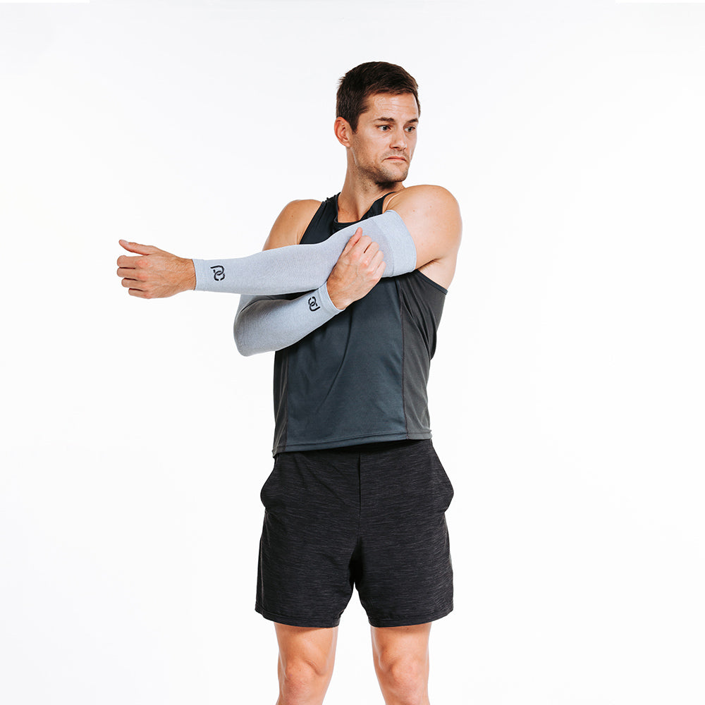 Arm Sleeves, Heather Grey - ProCompression