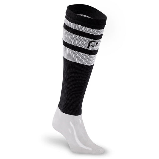 Calf Sleeves, Black Classic Stripe - ProCompression