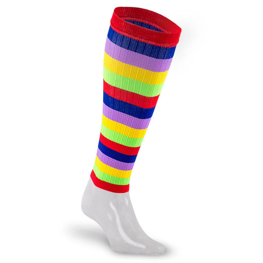 Calf Sleeves, Multicolor Stripe - ProCompression