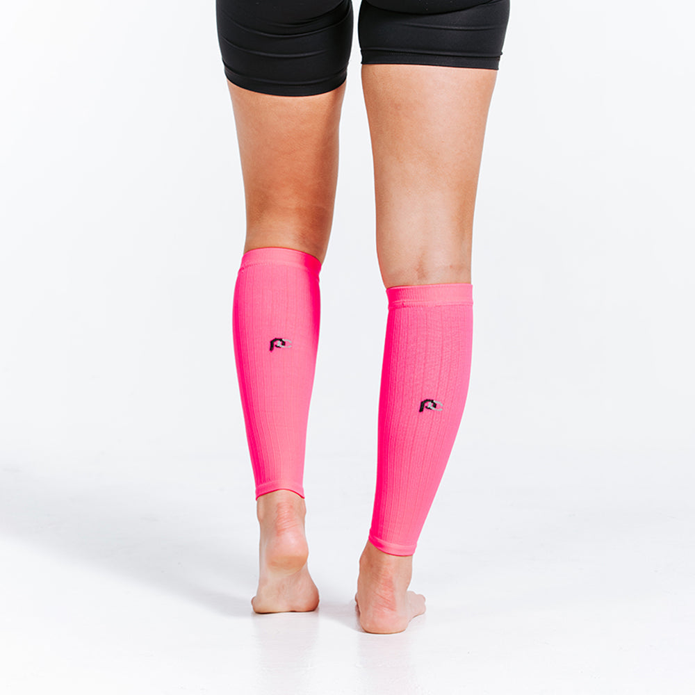 Calf Sleeves, Neon Pink - ProCompression - The Track and Field Store